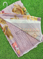Load image into Gallery viewer, Lovely Digital Print Satin Silk Saree with Blouse
