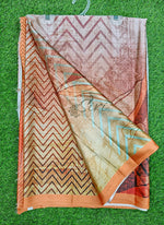 Load image into Gallery viewer, Lovely Digital Print Satin Saree