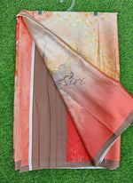 Load image into Gallery viewer, Lovely Digital Print Satin Saree