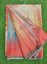 Load image into Gallery viewer, Lovely Digital Print Satin Saree