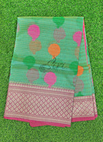 Load image into Gallery viewer, Beautiful Fancy Kora Saree in Multi Colour Butis