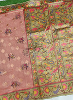 Load image into Gallery viewer, Beautiful Fancy Chanderi Paithani Saree