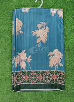Load image into Gallery viewer, Beautiful Digital Print Semi Tussar Saree in Patola Borders