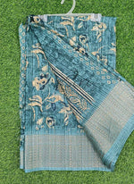 Load image into Gallery viewer, Beautiful Printed Semi Tussar Saree