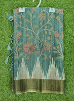 Load image into Gallery viewer, Beautiful Digital Print Matka Silk Saree