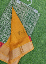 Load image into Gallery viewer, Beautiful Fancy Semi Silk Saree