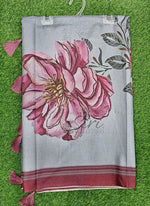 Load image into Gallery viewer, Lovely Digital Print Fancy Crush Silk Saree