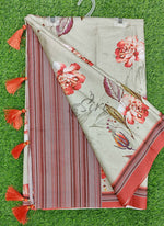 Load image into Gallery viewer, Lovely Digital Print Fancy Crush Silk Saree