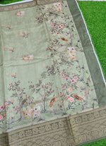 Load image into Gallery viewer, Beautiful Digital Print Kota Saree in Kanchi Borders