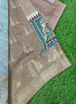 Load image into Gallery viewer, Beautiful Digital Print Fancy Silk Saree in Kanchi Borders