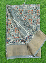 Load image into Gallery viewer, Beautiful Printed Semi Silk Saree