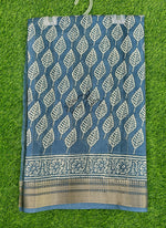 Load image into Gallery viewer, Beautiful Printed Jute Silk Saree