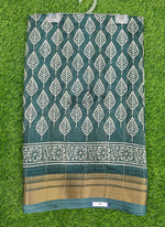 Load image into Gallery viewer, Beautiful Printed Jute Silk Saree