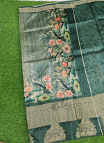 Load image into Gallery viewer, Lovely Digital Print Fancy Silk Saree
