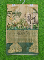 Load image into Gallery viewer, Lovely Digital Print Fancy Silk Saree