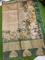 Load image into Gallery viewer, Lovely Digital Print Fancy Silk Saree