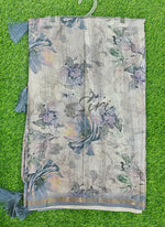 Load image into Gallery viewer, Lovely Digital Print Fancy Tussar Gicha Saree