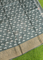 Load image into Gallery viewer, Beautiful Digital Print Fancy Silk Saree in Kanchi Borders