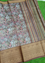 Load image into Gallery viewer, Beautiful Digital Print Kota Saree in Kanchi Borders