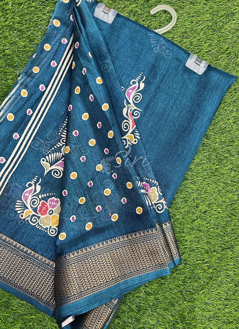 Latest Printed Fancy Soft Silk Saree