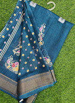 Load image into Gallery viewer, Latest Printed Fancy Soft Silk Saree