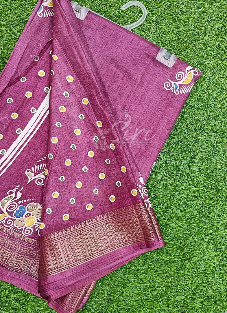 Latest Printed Fancy Soft Silk Saree