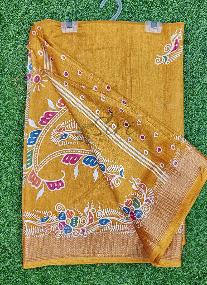 Latest Printed Fancy Soft Silk Saree