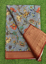 Load image into Gallery viewer, Beautiful Digital Print Kota Saree in Kanchi Borders