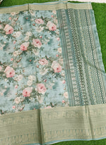 Load image into Gallery viewer, Beautiful Digital Print Kota Saree in Kanchi Borders