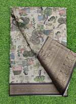 Load image into Gallery viewer, Beautiful Digital Print Kota Saree in Kanchi Borders