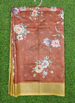 Load image into Gallery viewer, Digital Print Fancy Semi Silk Saree