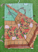 Load image into Gallery viewer, Latest Digital Print Soft Bhagalpuri Silk Saree