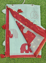 Load image into Gallery viewer, Digital Print Soft Linen Saree