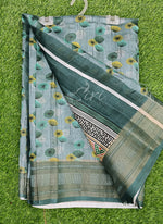 Load image into Gallery viewer, Latest Digital Print Fancy Silk Saree