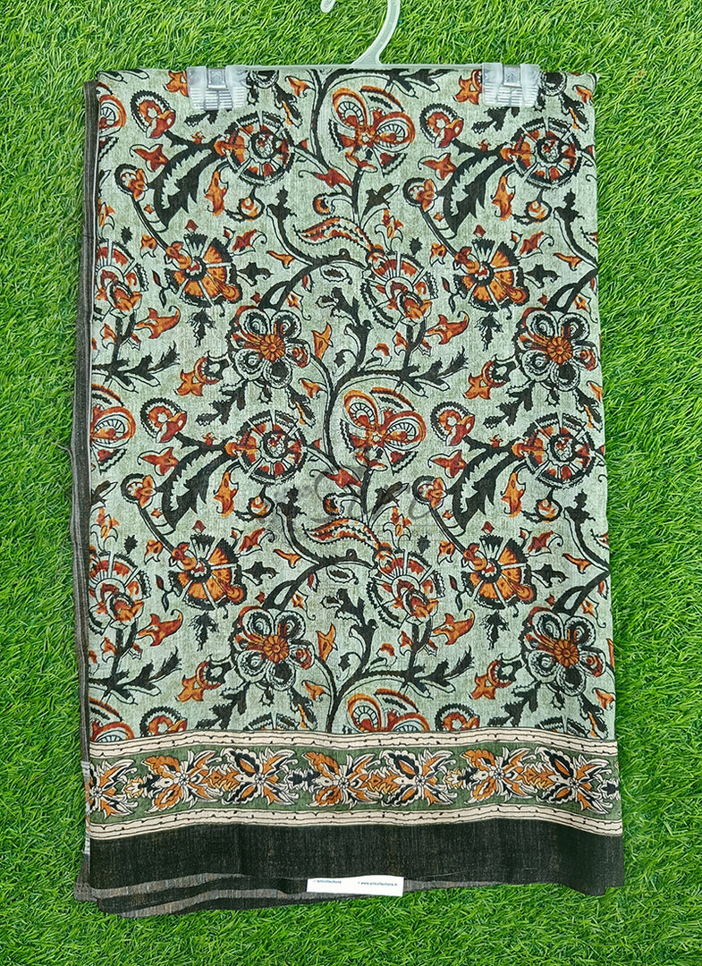 Beautiful Digital Print Premium Tussar Saree