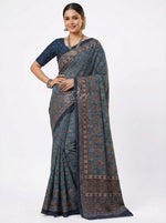 Load image into Gallery viewer, Beautiful Digital Print Premium Tussar Saree