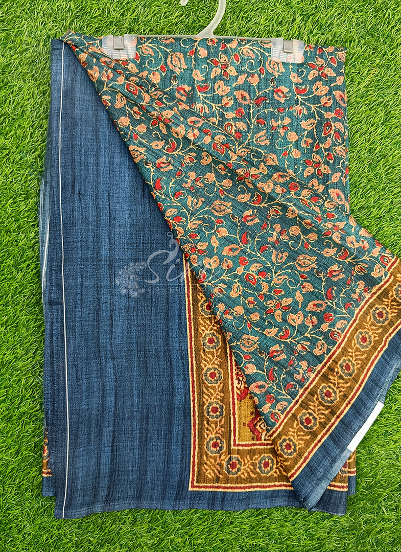 Beautiful Digital Print Premium Tussar Saree