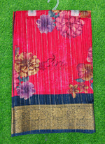 Load image into Gallery viewer, Beautiful Printed Fancy Silk Saree
