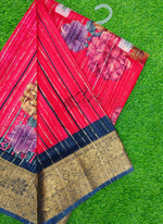 Load image into Gallery viewer, Beautiful Printed Fancy Silk Saree