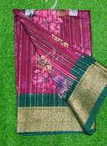 Load image into Gallery viewer, Beautiful Printed Fancy Silk Saree
