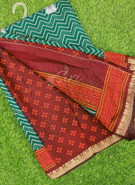 Load image into Gallery viewer, Printed Soft Diva Silk Saree