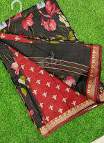 Load image into Gallery viewer, Printed Soft Diva Silk Saree