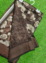 Load image into Gallery viewer, Printed Fancy Silk Saree