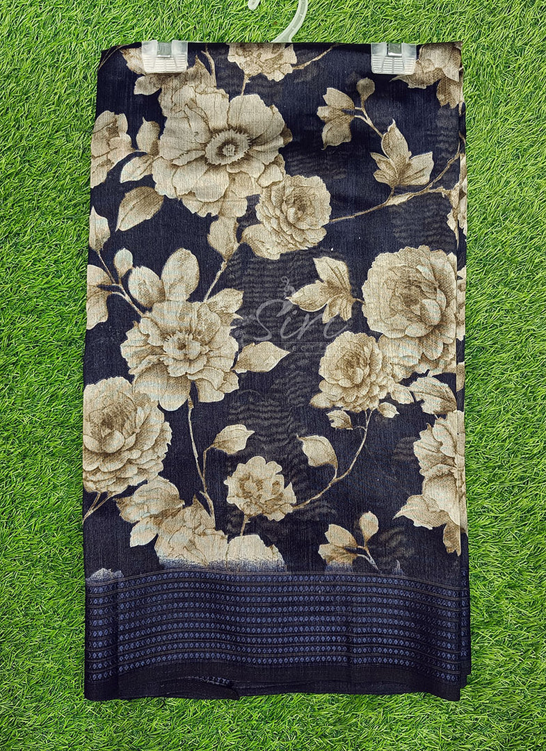 Printed Fancy Silk Saree