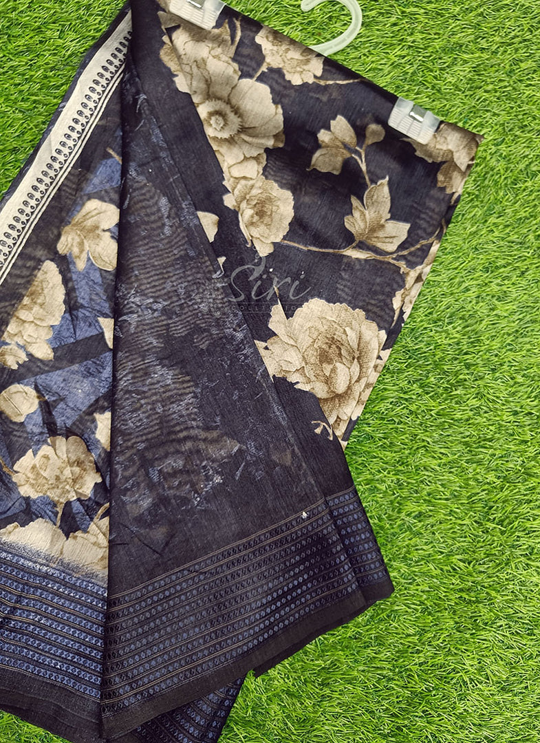 Printed Fancy Silk Saree
