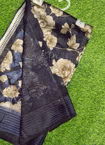 Load image into Gallery viewer, Printed Fancy Silk Saree