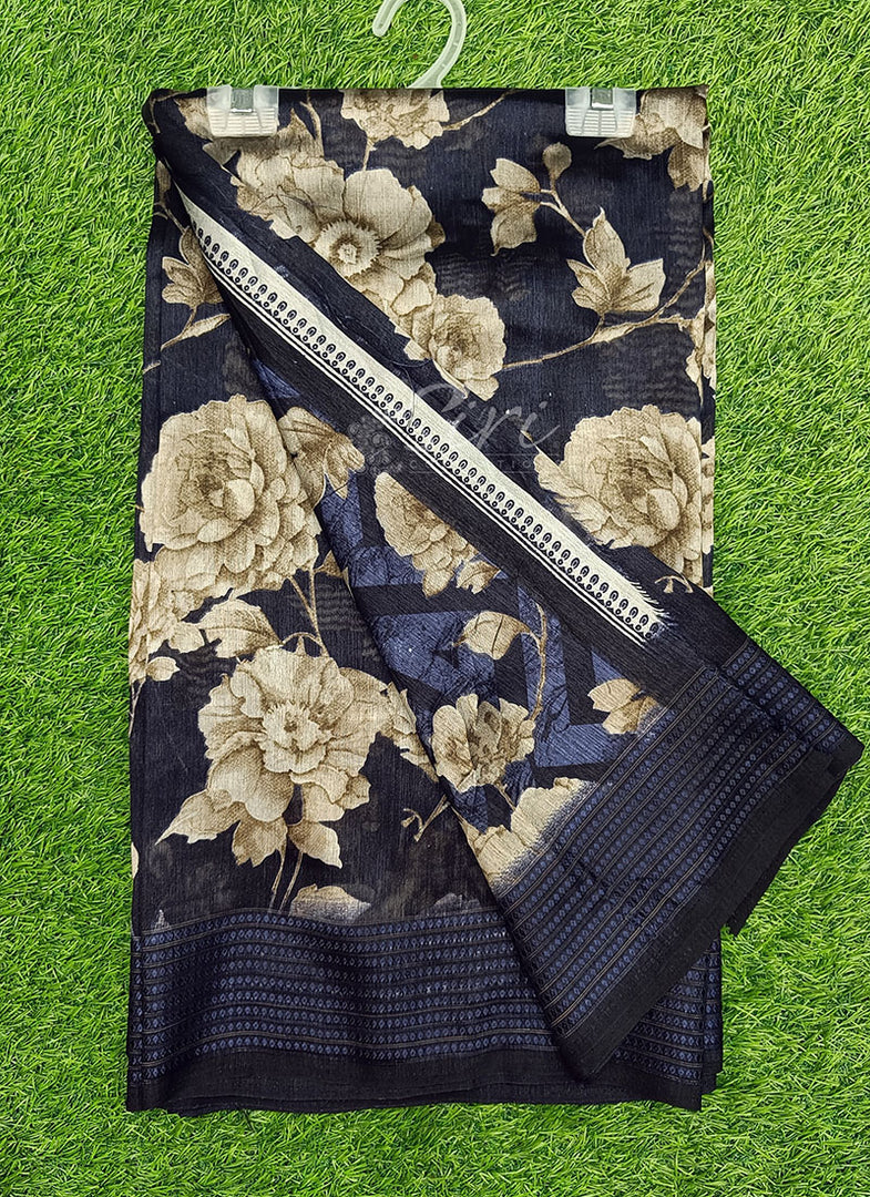 Printed Fancy Silk Saree