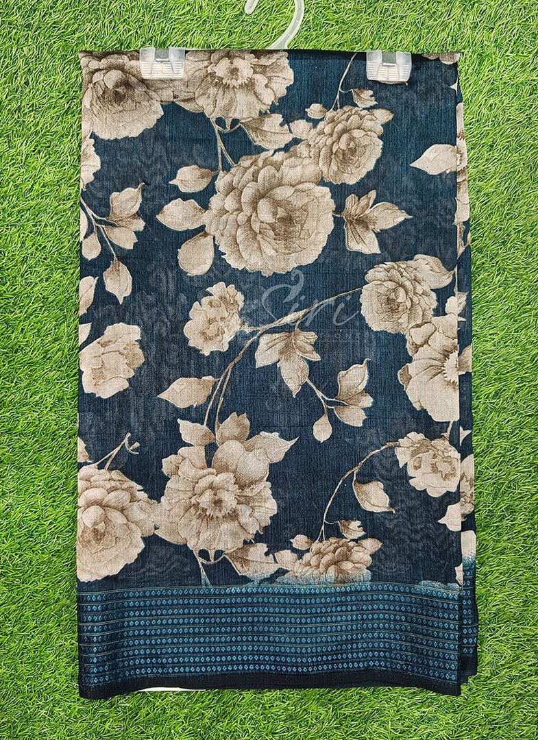 Printed Fancy Silk Saree