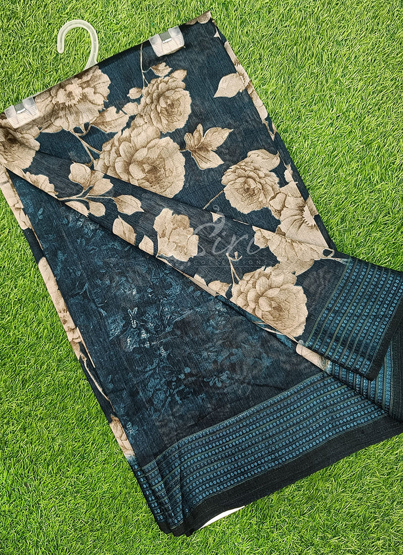 Printed Fancy Silk Saree