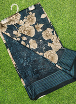 Load image into Gallery viewer, Printed Fancy Silk Saree